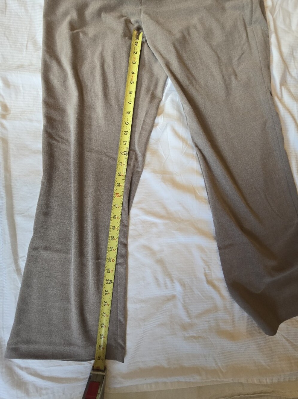 Daisy Fuentes Taupe Boot-Cut Trousers - Picture 3 of 7
